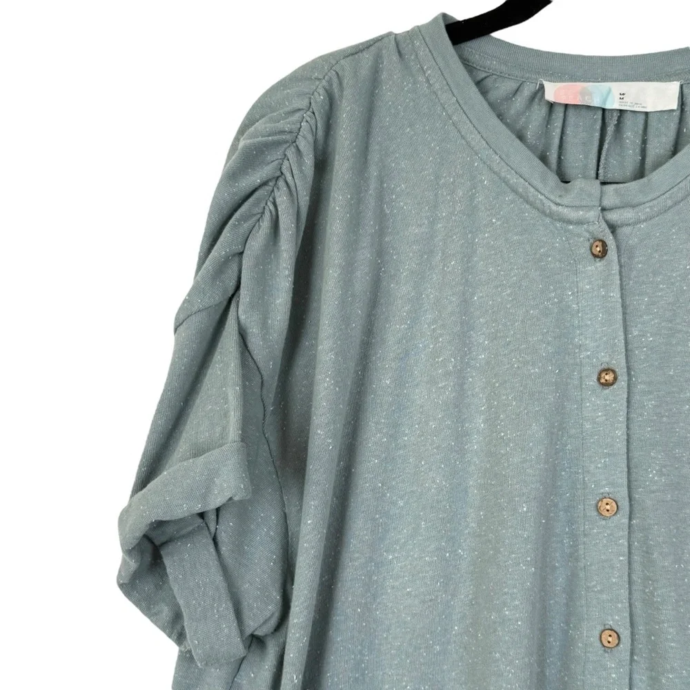 By Together Free People Beach Collection Knit Jumpsuit Seafoam Green Size Medium - Picture 5 of 16